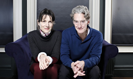 Harriet Walter and Guy Paul photographed by Katherine Anne Rose for the Observer New Review.