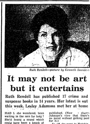 Rendell 10 May 1978