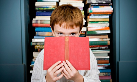 Boy with book