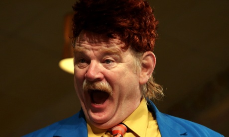 Brendan Gleeson as Dinny in The Walworth Farce.