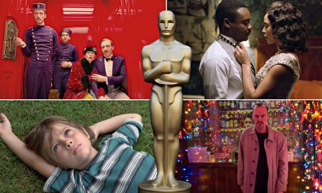 The Grand Budapest Hotel, Selma, Boyhood, Birdman