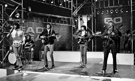 Trevor Ward-Davies, aka Dozy, on stage with his band in the 1960s
