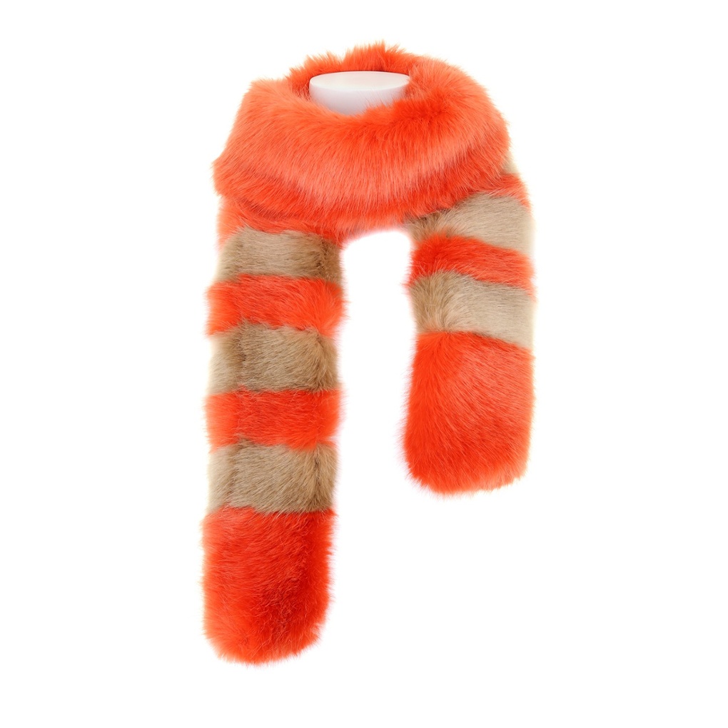 Faux fur stole, £175, Shrimps