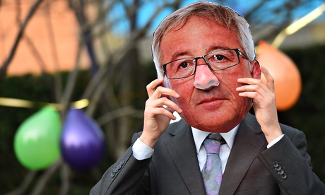 TTIP protest, Juncker