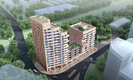 Acton flats being built by M&G for rent