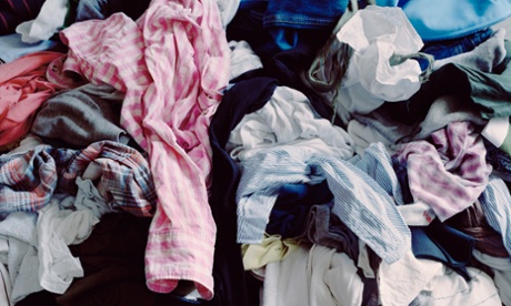 pile of rumpled clothes