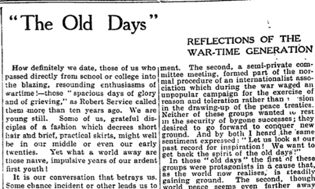 The Manchester Guardian, 19 November 1928