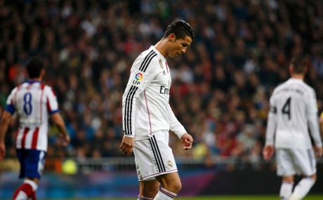 A disappointing night for Cristiano Ronaldo and Real Madrid as Atleti put them out of the Copa del Rey.
