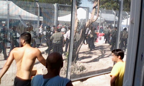 Manus Island fight