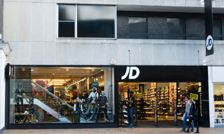 JD Sports shop in High Street, Bromley, Kent.