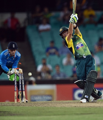 Steve Smith's stumps are skittled by Moeen Ali.