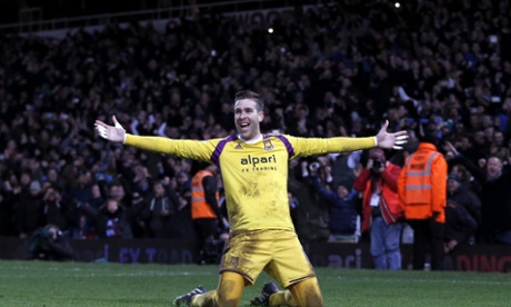 West Ham United's Spanish goalkeeper.