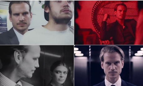 Screengrabs from housebuilder Redrow's now-withdrawn promotional video.