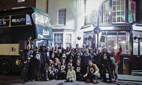 Nigel Askew and the Reality party in Ramsgate.