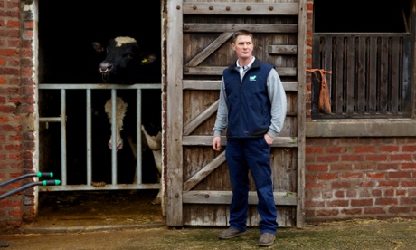 Robert Sanderson is worried about the impact of fracking on his 400 acre dairy farm.