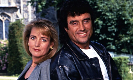 Ian McShane, pictured here with co-star Caroline Langrishe, starred as Lovejoy in the BBC1 series be