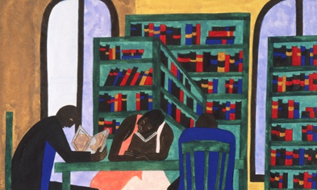 The Libraries Are Appreciated, 1943, by Jacob Lawrence.