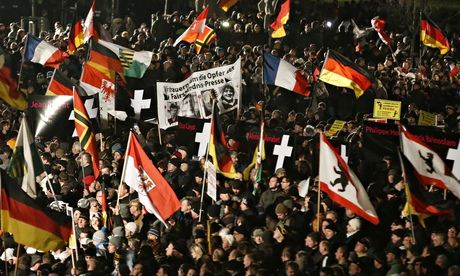 Pegida rally