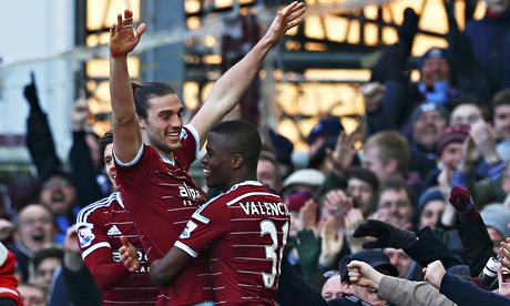 West Ham United's Andy Carroll