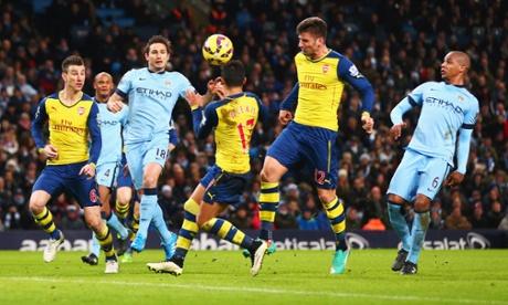 Olivier Giroud scores the second
