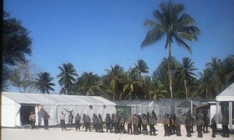 Oscar compound Manus Island