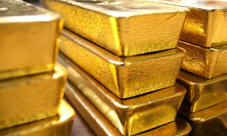 Gold in demand amid market volatility. Photo: Sebastian DerungsAFP/Getty Images.
