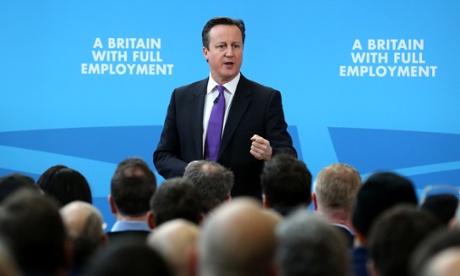 David Cameron speaking in Ipswich