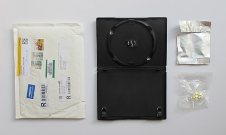 Packaging for the ecstasy ordered by the Random Darknet Shopper