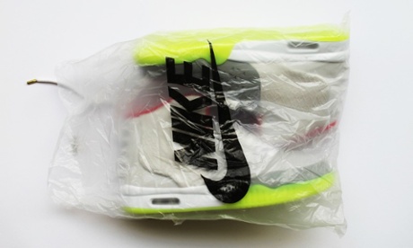 Nike Air Yeezy II shoes that were ordered from China