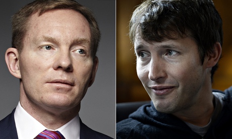 Chris Bryant and James Blunt have exchanged letters regarding an interview the shadow culture minist