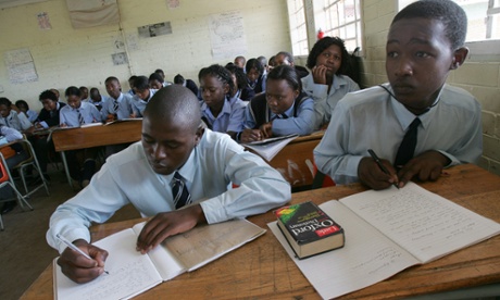 Students school South Africa Soweto