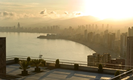 Playa de Levante in Benidorm.