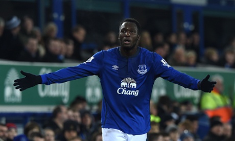 Romelu Lukaku misfiring tonight.