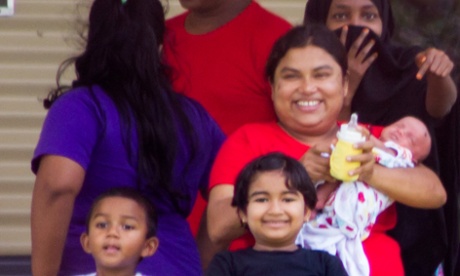 Baby Ferouz and family