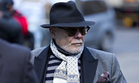 British former pop star Gary Glitter