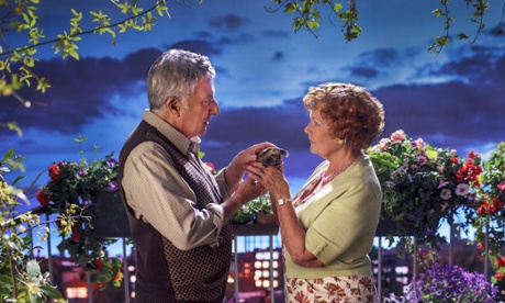 'Late-blooming love': Dustin Hoffman and Judi Dench in Roald Dahl's Esio Trot.