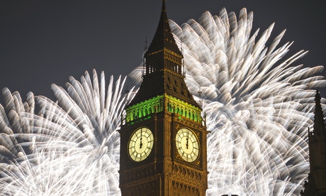 New Year fireworks London
