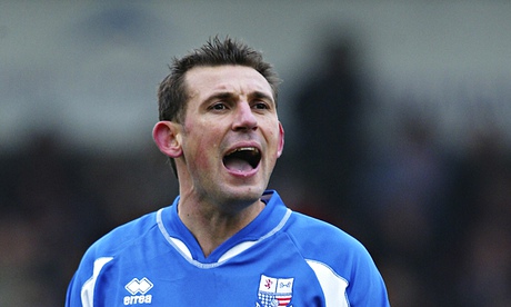 Darren Caskey during his playing days at Rushden & Diamonds in 2006