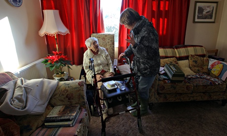 A meals on wheels delivery in Somerset, England