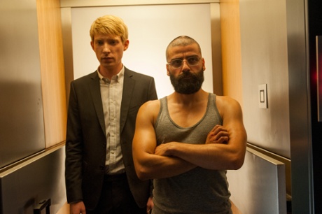 Domhnall Gleeson and Oscar Isaac in Ex Machina: 'Managing to persuade them to do it, that’s the success,' says Garland.