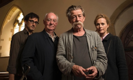 Ferdinand Kingsley, David Calder, John Hurt and Natasha Little recorded War and Peace in a hotel in Lewes.