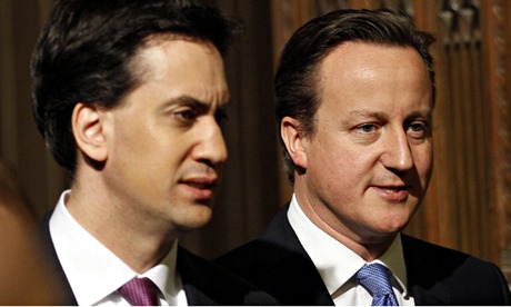 Ed Miliband and David Cameron