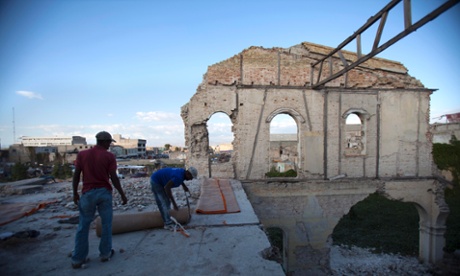 Vendors recovering from the 2010 Haiti earthquake