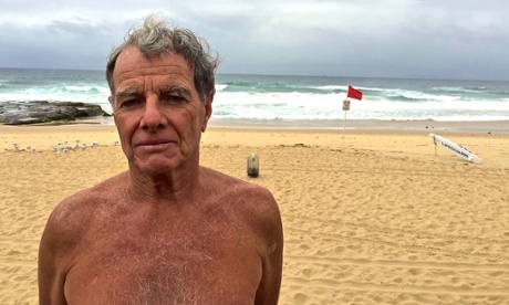 Shark warnings: Tommy Morgan at Newcastle beach