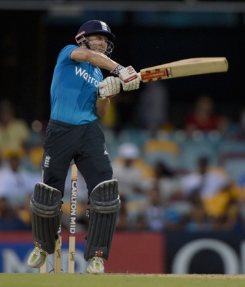 James Taylor slogs another delivery.