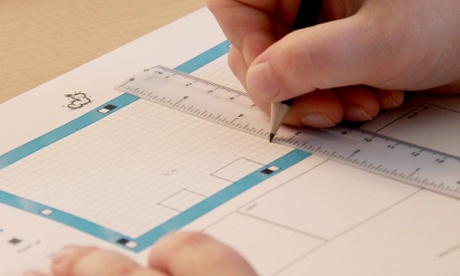 The pen-and-paper creation mode in action.