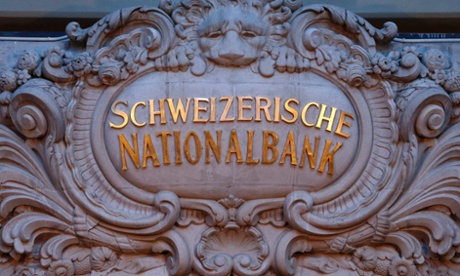 Traders hit by Swiss National Bank currency move. Photo: Reuters/Thomas Hodel.