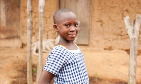 Halima, age 10 is from the village Koffikro in Côte d’Ivoire.