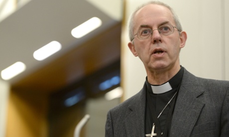 The Archbishop of Canterbury, Justin Welby.