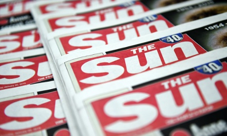 The Sun replaced its usual topless page 3 model in Tuesday